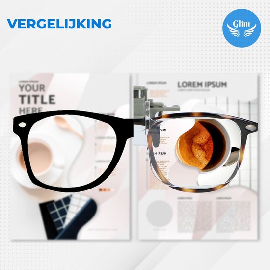 Originele Vergrootglas bril