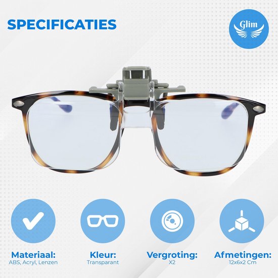 Originele Vergrootglas bril