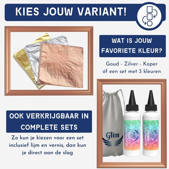 Bladmetaal – 100 vellen - KOPER