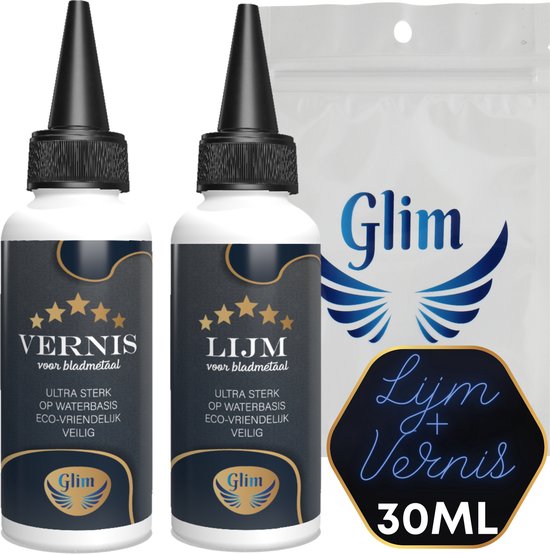 Lijm + Vernis voor bladmetaal
